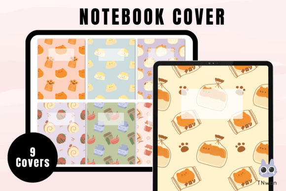 Download GoodNotes Planner Notebook Cat Cover - Goodnotes planner Collection