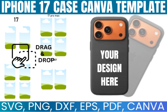 Download IPhone 17 Case Canva Templates - Canva templates Collection
