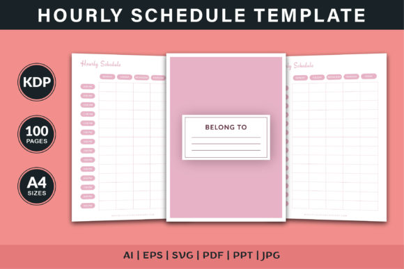 Download Hourly Schedule Template - Schedule template Collection
