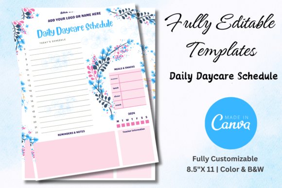 Download Editable Daily Schedule Template - Schedule template Collection
