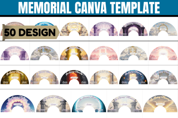 Download Memorial Clack Fan Canva Templates - Canva templates Collection