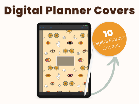 Download GoodNotes Digital Journal Planner Cover - Premium Resources