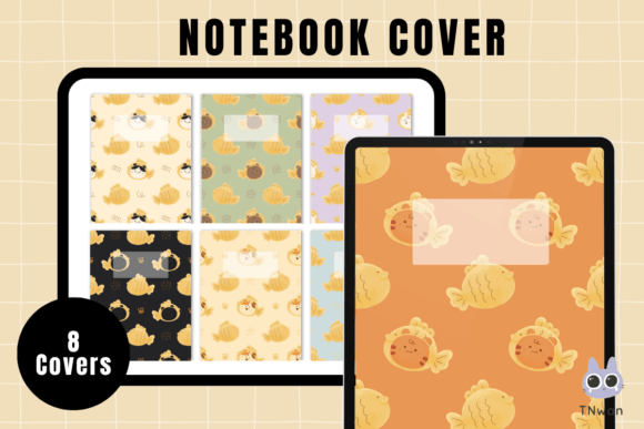 Download GoodNotes Planner Notebook Cat Cover - Goodnotes planner Collection