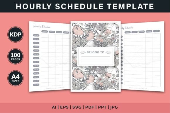 Download Hourly Schedule Template - Schedule template Collection