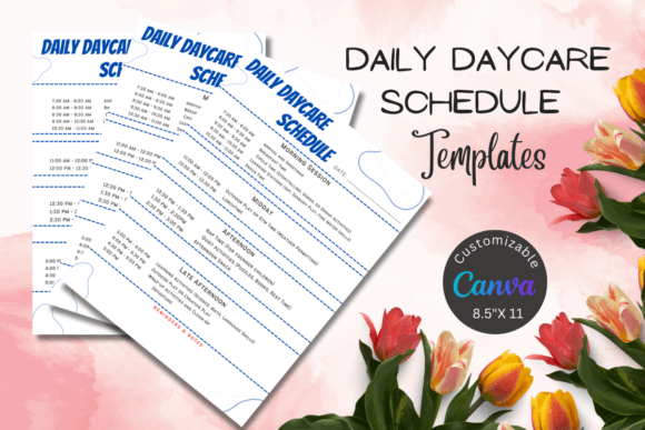 Download Editable Daily Schedule Template - Schedule template Collection
