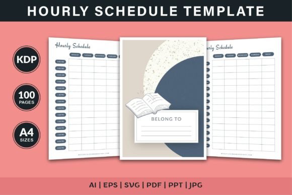 Download Hourly Schedule Template - Schedule template Collection
