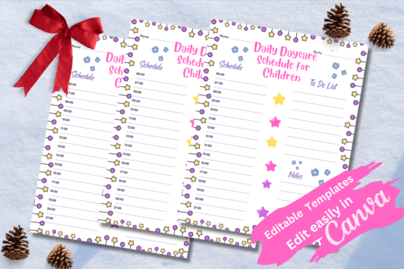 Download Editable Daily Schedule Template - Schedule template Collection