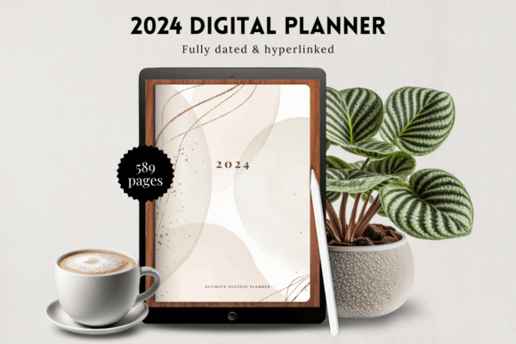 Download 2024 Ultimate Digital Planner - Premium Resources