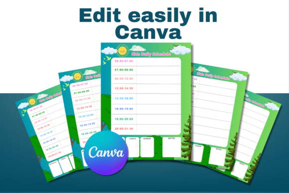 Download Editable Daily Schedule Template - Schedule template Collection